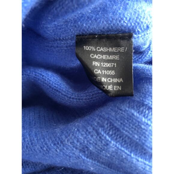 360 Cashmere SWEATER Rocky Barnes Rylee Sweater Blue Size S A001919 - Picture 9 of 10